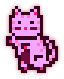 MoonCat #17587: 0x00b6c00967 (accessorized)