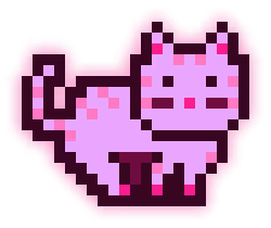 MoonCat #12814: 0x00f4e736a0 (accessorized)