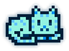 MoonCat #17359: 0x00e53c687f (accessorized)