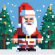 Santa Pixel n6