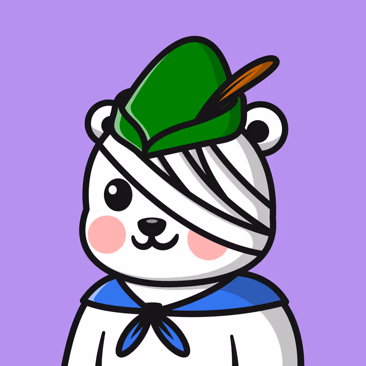 Winter Bear #2445