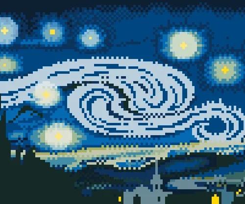 Sandbox Masterpiece Pixel Art
