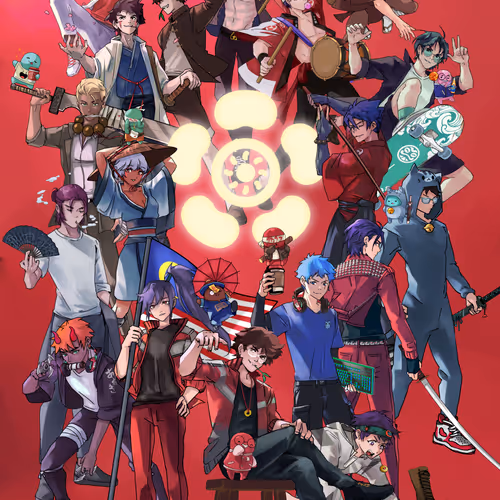 Azuki Malaysia Family Photo by Ryouhora