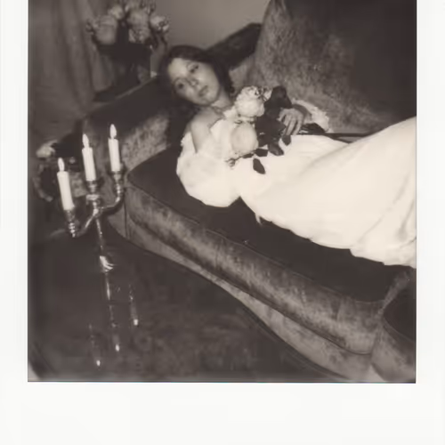 dark romantic polaroids