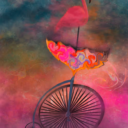 Pink Umbrella
