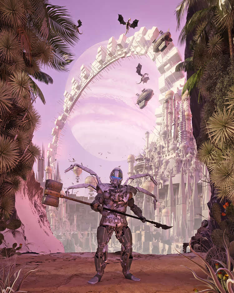 Galaxy Warrior #5665