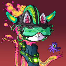 Alien Cat #2529