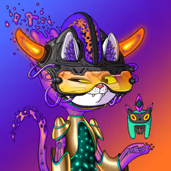 Alien Cat #6197