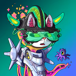 Alien Cat #5161