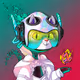 Alien Cat #1992