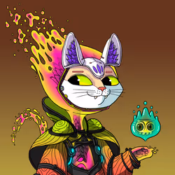 Alien Cat #6431