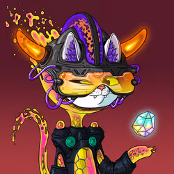 Alien Cat #9909
