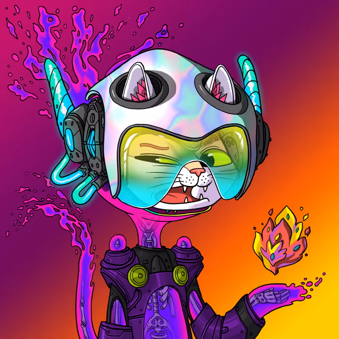 Alien Cat #6832
