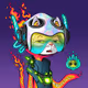 Alien Cat #2158
