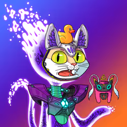 Alien Cat #7175