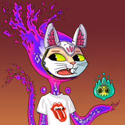 Alien Cat #9985