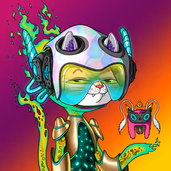 Alien Cat #7950
