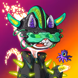 Alien Cat #7339