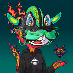 Alien Cat #1124