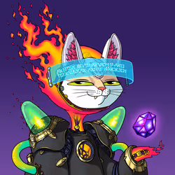 Alien Cat #1292