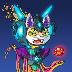 Alien Cat #2483