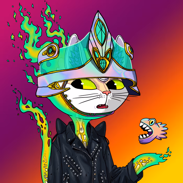 Alien Cat #9884