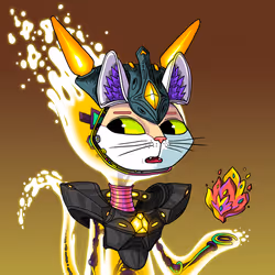 Alien Cat #7054