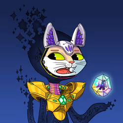 Alien Cat #2489