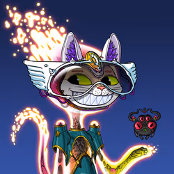 Alien Cat #7154