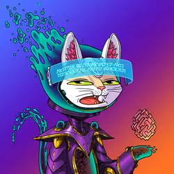Alien Cat #1102