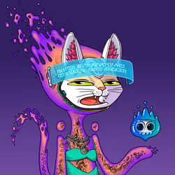 Alien Cat #1419