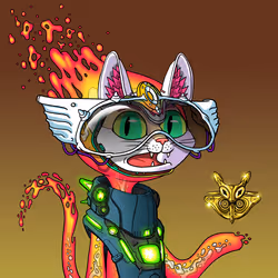 Alien Cat #2991