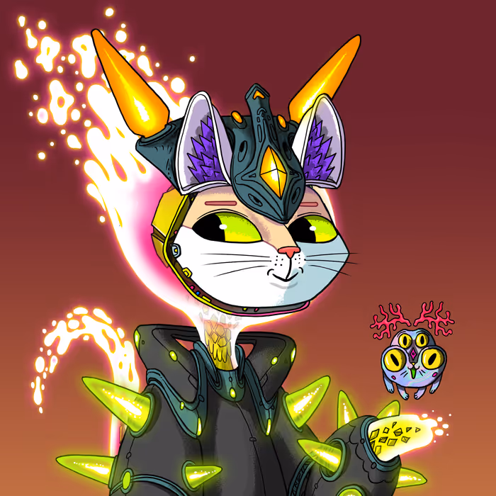 Alien Cat #3608