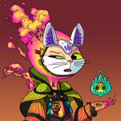 Alien Cat #5904
