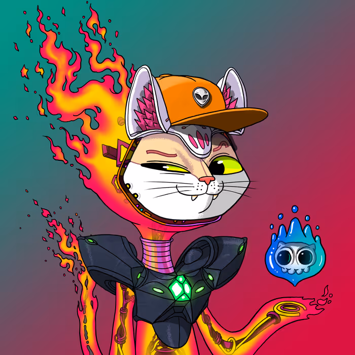 Alien Cat #8586