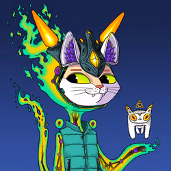 Alien Cat #3220