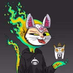 Alien Cat #7954