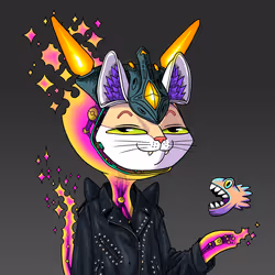 Alien Cat #8987