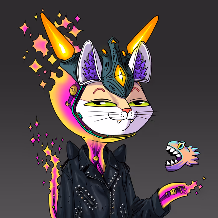 Alien Cat #8987