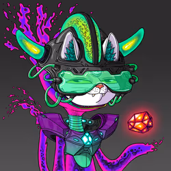 Alien Cat #8870