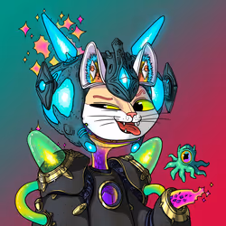 Alien Cat #9159