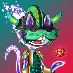 Alien Cat #6689