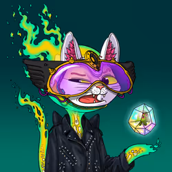 Alien Cat #8339