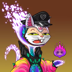 Alien Cat #7102