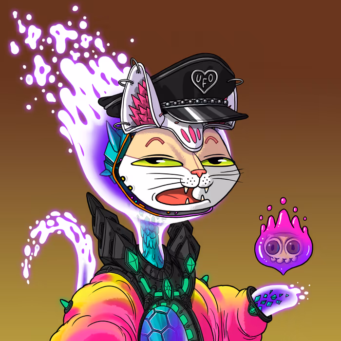 Alien Cat #7102