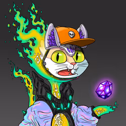 Alien Cat #6696
