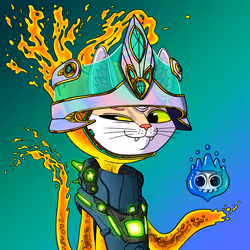 Alien Cat #4985