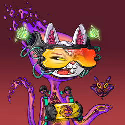 Alien Cat #3569