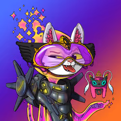 Alien Cat #1613
