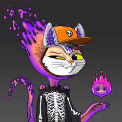 Alien Cat #2490